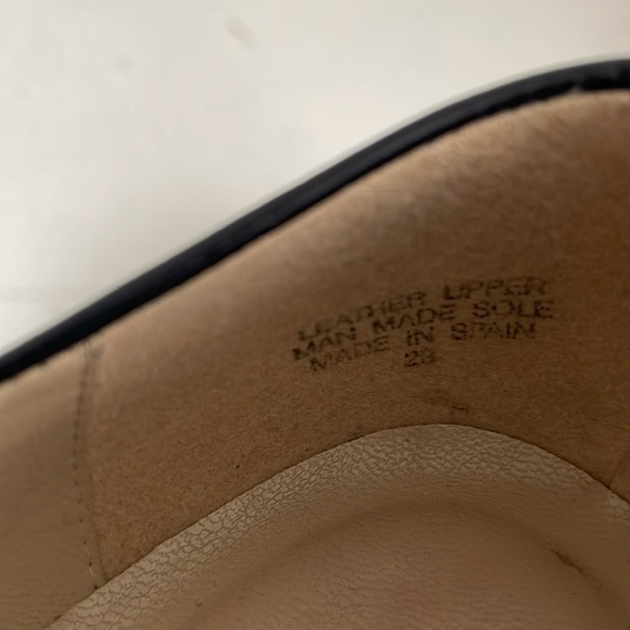 Etienne Aigner black leather heels 7.5 - Picture 10 of 11